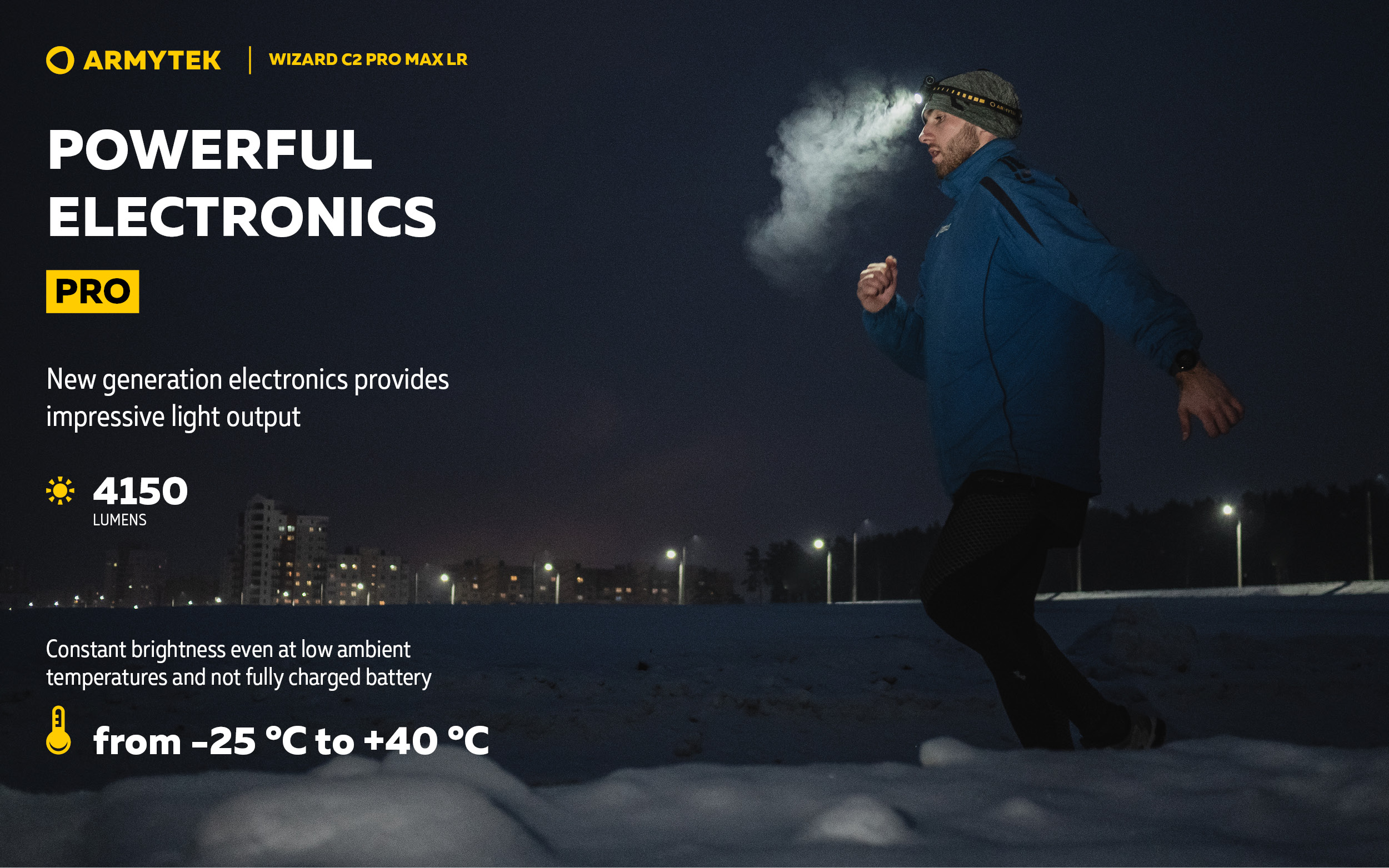 Wizard C2 Pro Max Magnet USB - High Power Headlamp | Armytek.com